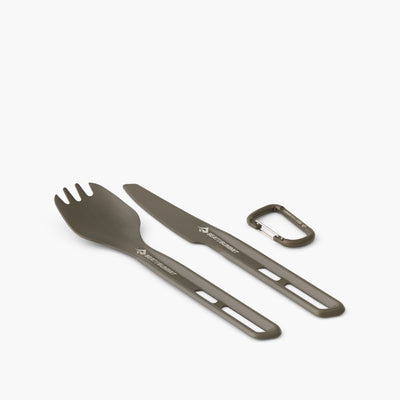 Frontier UL Cutlery Set - [2 Piece] Spork & Knife