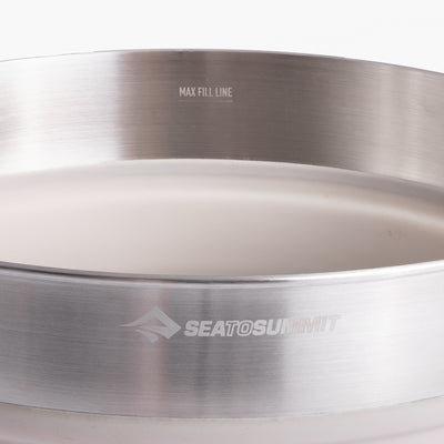 Detour Stainless Steel Collapsible Pot