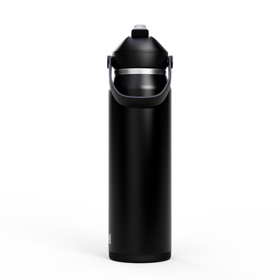 Thrive Flip Straw Insulated Stainless Steel - 1L Black