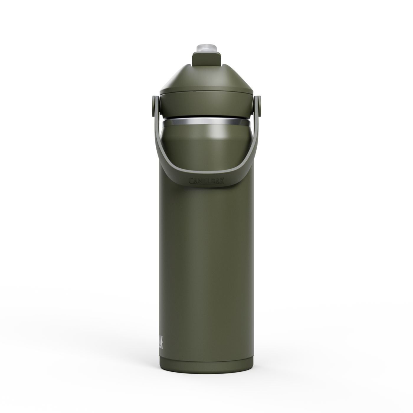 Thrive Flip Straw Insulated Stainless Steel - .6L Moss