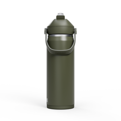 Thrive Flip Straw Insulated Stainless Steel - .6L Moss
