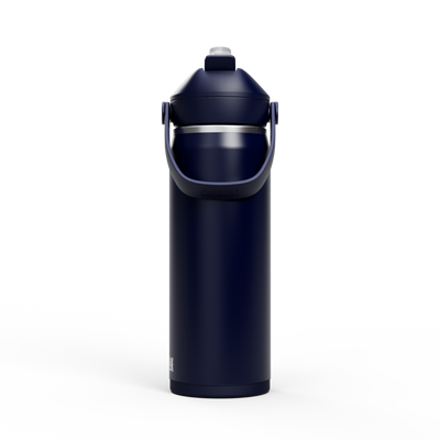 Thrive Flip Straw Insulated Stainless Steel - .6L Navy