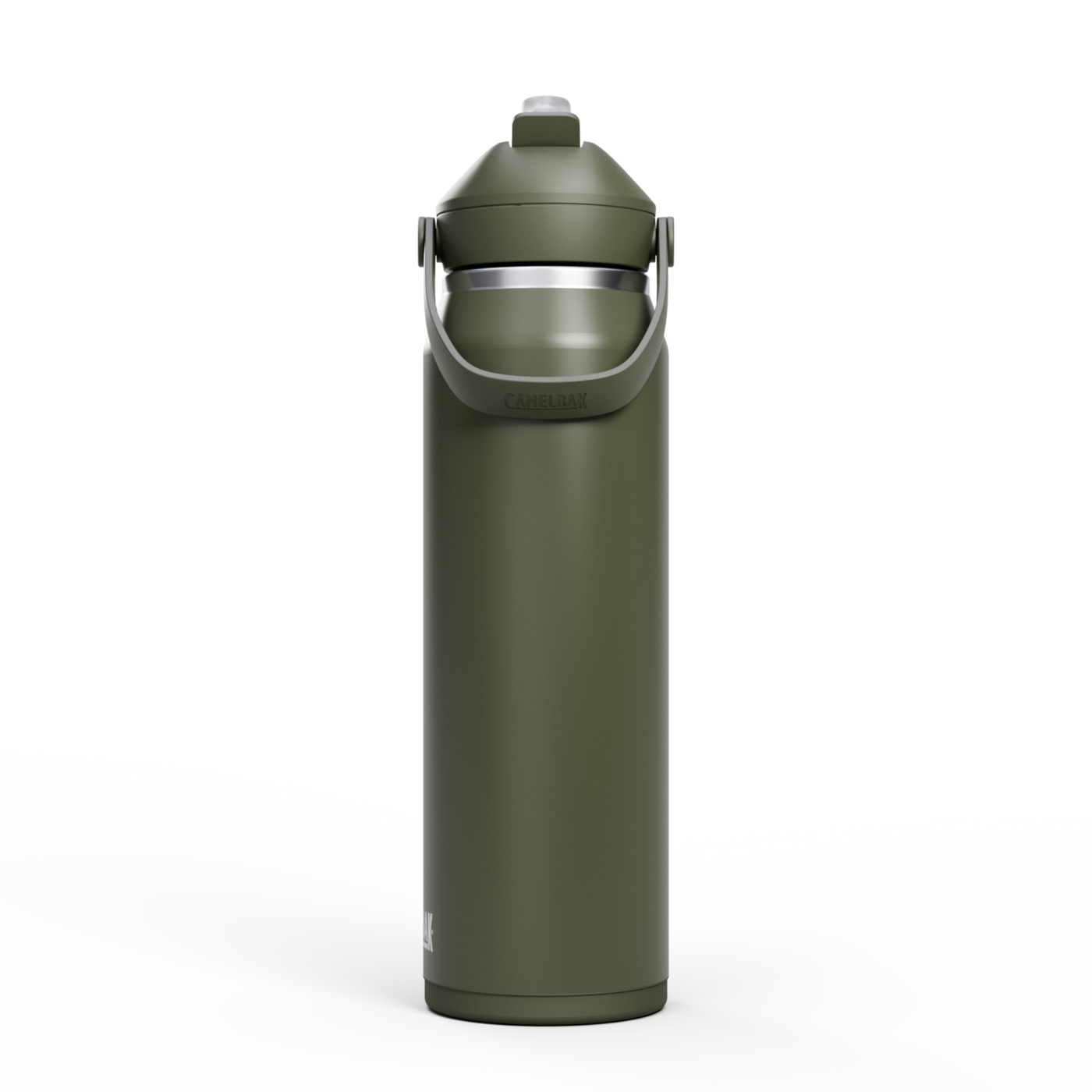 Thrive Flip Straw Insulated Stainless Steel - 1L Moss