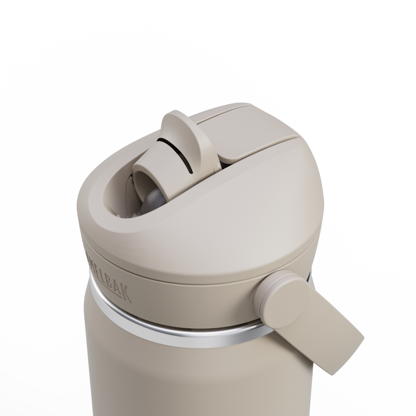 Thrive Flip Straw Insulated Stainless Steel - .6L Stone