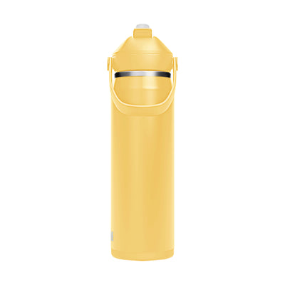 Thrive Flip Straw Insulated Stainless Steel - .75L Yellow Bloom