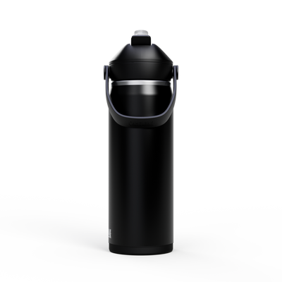 Thrive Flip Straw Insulated Stainless Steel - .6L Black