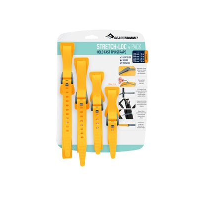 Stretch-Loc TPU Strap 20mm - [4 Piece] Yellow
