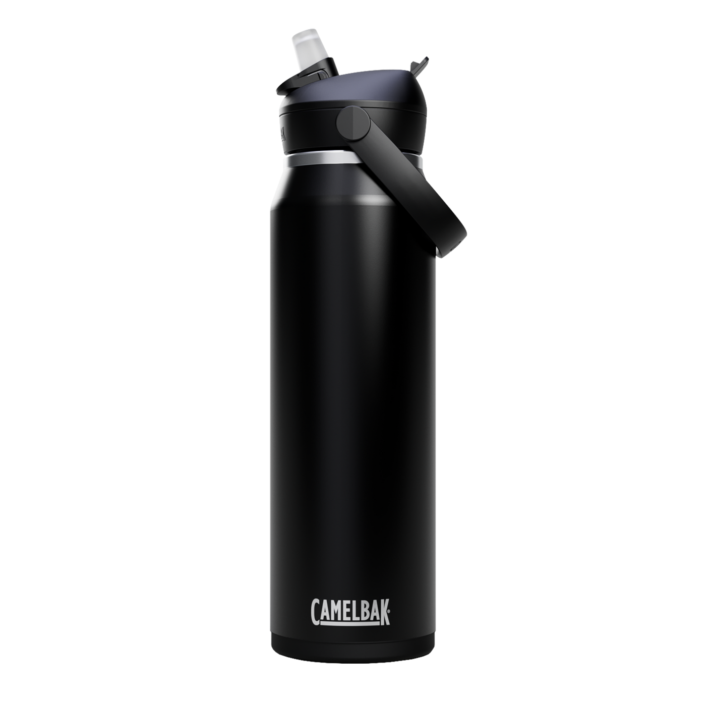 Thrive Flip Straw Insulated Stainless Steel - 1L Black