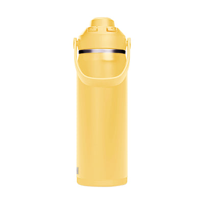 Thrive Chug Insulated Stainless Steel - .6L Yellow Bloom