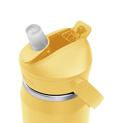 Thrive Flip Straw Insulated Stainless Steel - .75L Yellow Bloom