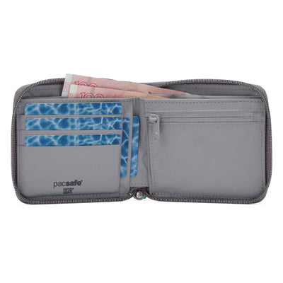 RFIDsafe Zip Around Wallet