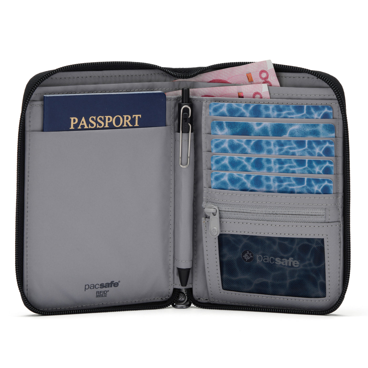 RFIDsafe Compact Travel Organizer