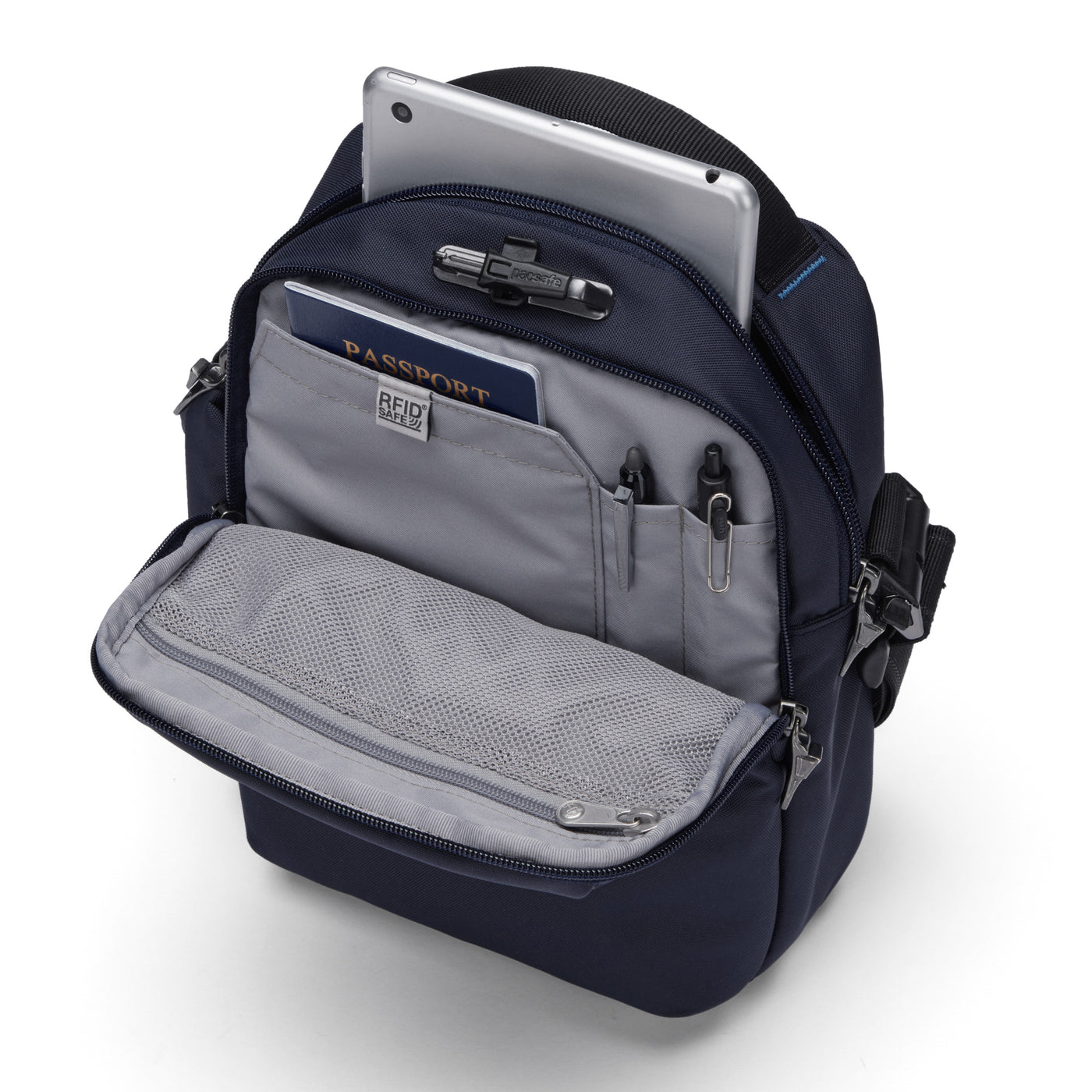 Pacsafe V Tour Crossbody - Ocean