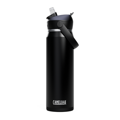 Thrive Flip Straw Insulated Stainless Steel - .75L Black