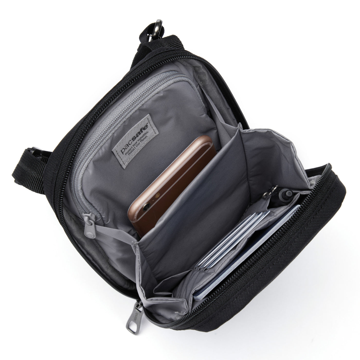 RFIDsafe Tech Crossbody