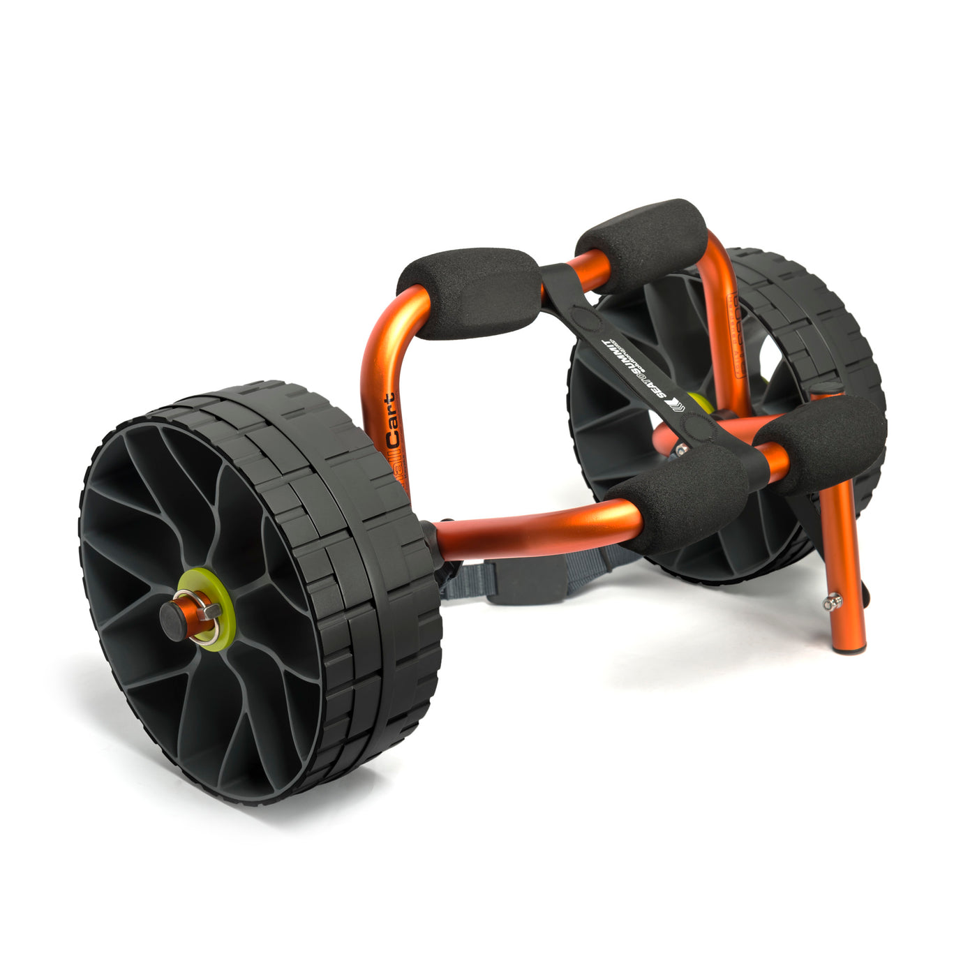 Cart for Watercraft with Solid Wheels