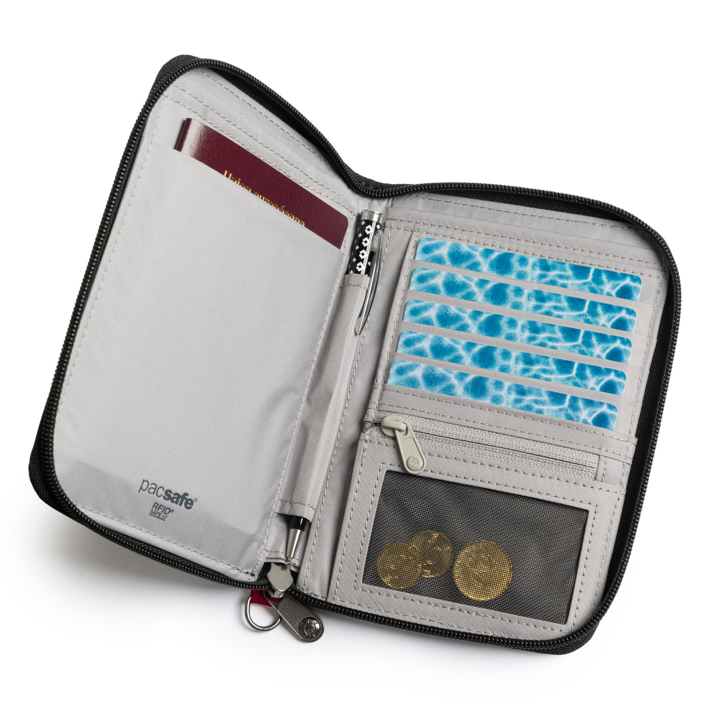 RFIDsafe Compact Travel Organizer