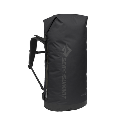 Big River Dry Backpack - 75L Jet Black