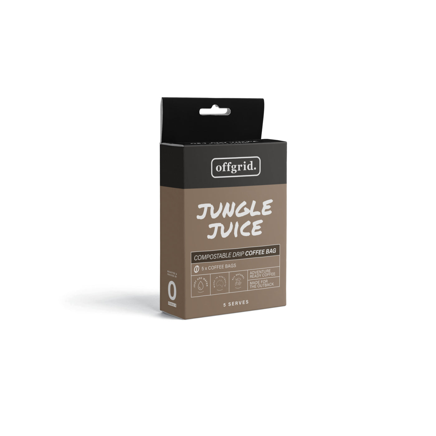 Jungle Juice - Compostable Drip Coffee Bag (5 serves)