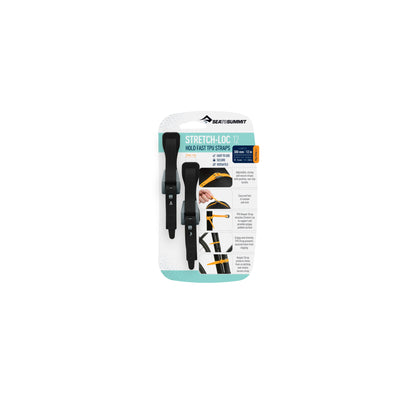 Stretch-Loc TPU Strap 12mm - [2 Pack] 300mm Black