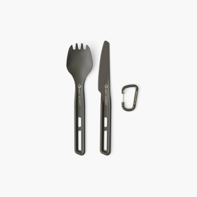 Frontier UL Cutlery Set - [2 Piece] Spork & Knife