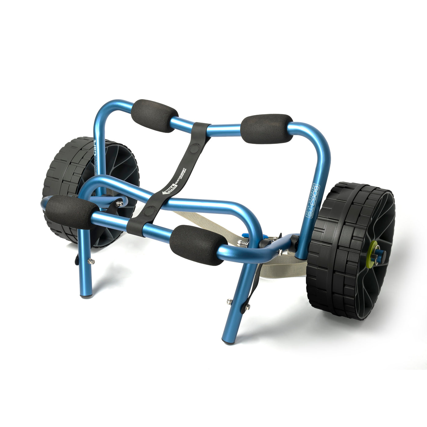 Cart for Watercraft with Solid Wheels